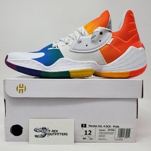 Adidas Harden Vol. 4 GCA - Pride (New) (Men's 12)